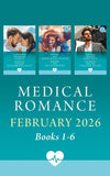 Medical Romance February 2026 Books 1-6 (Mills & Boon Collections) by Caroline Anderson, JC Harroway, Zoey Gomez, Rachel Dove, Colette Cooper and Kate MacGuire (9780263421668)