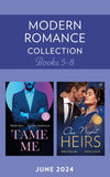 Modern Romance June 2024 Books 5-8: Revenge in Paradise / My One-Night Heir / Her Billion-Dollar Bump / Nine-Month Notice (Mills & Boon Collections) by Heidi Rice, Natalie Anderson, Dani Collins and Jennie Lucas