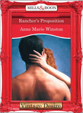 Rancher's Proposition (Body & Soul, Book 2) (Mills & Boon Desire) by Anne Marie Winston