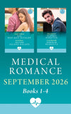 Medical Romance September 2026 Books 1-4: On-Call Night to Forever (Aratika Air Rescue) / Devilish Doc with Benefits / Doctors' Red-Hot Rivalry / Nurse's Scottish Island Escape (Mills & Boon Collections) by Alison Roberts, Carol Marinelli, Luana DaRosa and Karin Baine (9780263425758)