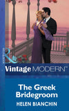 The Greek Bridegroom (Mills & Boon Modern): First edition (9781472031549)