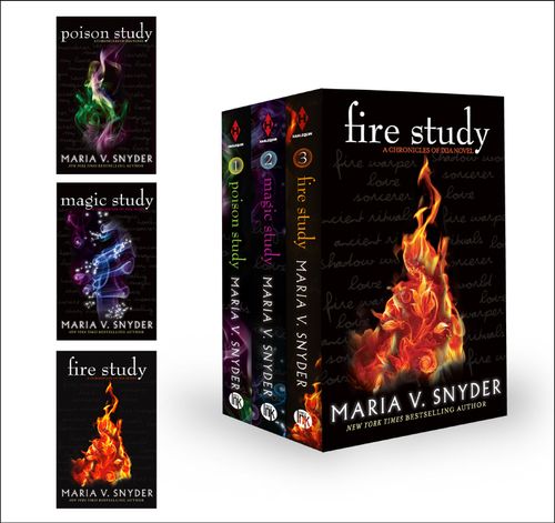 Study Collection: Magic Study / Poison Study / Fire Study by Maria V. Snyder