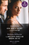One Wild Night With Her Enemy / The Billion-Dollar Bride Hunt: One Wild Night with Her Enemy (Hot Summer Nights with a Billionaire) / The Billion-Dollar Bride Hunt (Mills & Boon Modern) by Heidi Rice and Melanie Milburne