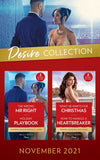 The Desire Collection November 2021: What He Wants for Christmas (Westmoreland Legacy: The Outlaws) / How to Handle a Heartbreaker / The Wrong Mr. Right / Holiday Playbook (Mills & Boon Collections) by Brenda Jackson, Joss Wood, Maureen Child and Yahrah St. John (9780263304107)