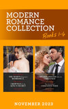 Modern Romance November 2023 Books 1-4 (Mills & Boon Collections) by Lynne Graham, Kali Anthony, Caitlin Crews and Jane Porter