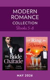 Modern Romance May 2026 Books 5-8: Marchesi's Marriage Mandate / My Fiancée Promotion / Greek's Hand in Vengeance / Italian's Diamond Deception (Mills & Boon Collections) by Louise Fuller, Emmy Grayson, Lorraine Hall and Dani Collins (9780263421910)
