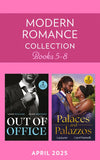 Modern Romance April 2025 Books 5-8: Her Boss's Proposition / Newlywed Enemies / Royal Bride Demand / Italian's Cinderella Temptation (Mills & Boon Collections) by Cathy Williams, Jackie Ashenden, LaQuette and Carol Marinelli (9780263417289)