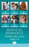 Medical Romance February 2026 Books 1-6 by Caroline Anderson, JC Harroway, Zoey Gomez, Rachel Dove, Colette Cooper and Kate MacGuire (9780008950439)