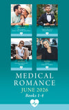 Medical Romance June 2026 Books 1-4: How to Date a Doc in Barcelona (Mediterranean Docs) / Surgeon's Plus-One in Provence / Paramedic's Full-Throttle Fling / Nurse's Vegas Vows by Juliette Hyland, Tessa Scott, Alison Roberts and Karin Baine (9780008951399)