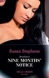 Brazilian's Nine Months' Notice (Hot Brazilian Nights!, Book 3) (Mills & Boon Modern) by Susan Stephens (9781472099082)