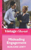 Misleading Engagement (Mills & Boon Vintage Cherish) by Marjorie Lewty