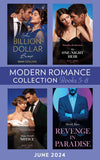 Modern Romance June 2024 Books 5-8: Revenge in Paradise / My One-Night Heir / Her Billion-Dollar Bump / Nine-Month Notice by Heidi Rice, Natalie Anderson, Dani Collins and Jennie Lucas (9780008939748)