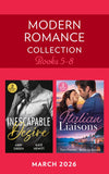 Modern Romance March 2026 Books 5-8: Bodyguard's Royal Temptation (Royal House of Sadat) / Keeping His Enemy Close / Italian's Last-Minute Mistress / Convenient Wife Conditions (Mills & Boon Collections) by Abby Green, Kate Hewitt, Tara Pammi and Rebecca Hunter