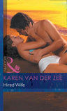 Hired Wife (Mills & Boon Modern) by Karen Van Der Zee