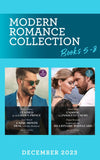 Modern Romance December 2023 Books 5-8 (Mills & Boon Collections) by Abby Green, Joss Wood, Heidi Rice and Pippa Roscoe