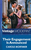 Their Engagement is Announced (Mills & Boon Modern): First edition (9781472032133)