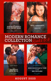 Modern Romance August 2023 Books 5-8: The Housekeeper's One-Night Baby / Her Forbidden Awakening in Greece / Their Diamond Ring Ruse / Her Convenient Vow to the Billionaire by Sharon Kendrick, Kim Lawrence, Bella Mason and Jane Holland (9780008934187)