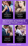 Modern Romance September 2020 Books 1-4: The Greek's Penniless Cinderella / Secrets Made in Paradise / Crowned for My Royal Baby / Confessions of an Italian Marriage (9780008908454)