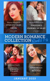 Modern Romance January 2023 Books 1-4: Innocent Maid for the Greek / Forbidden Until Their Snowbound Night / Pregnant in the Italian's Palazzo / Cinderella Hired for His Revenge by Sharon Kendrick, Melanie Milburne, Amanda Cinelli and Emmy Grayson (9780008931087)
