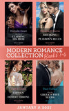 Modern Romance January 2021 A Books 1-4: The Cost of Claiming His Heir (The Delgado Inheritance) / Breaking the Playboy's Rules / Chosen for His Desert Throne / What the Greek's Wife Needs (9780008916619)