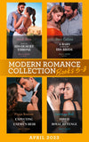 Modern Romance April 2023 Books 5-8: Stolen for His Desert Throne / A Baby to Make Her His Bride / Expecting Her Enemy's Heir / Hired for His Royal Revenge by Heidi Rice, Dani Collins, Pippa Roscoe and Lorraine Hall (9780008932039)