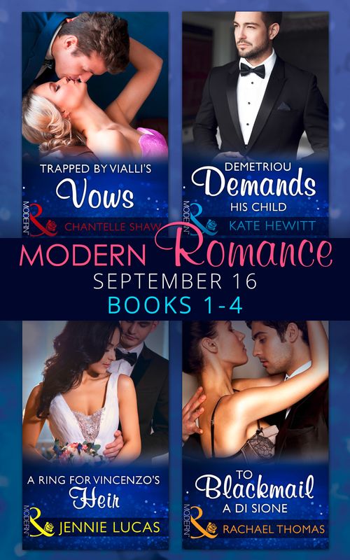 Modern Romance September 2016 Books 1-4 (9781474058308)