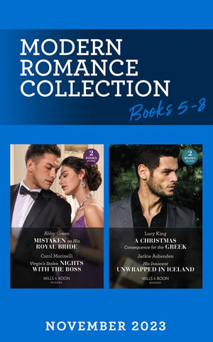Modern Romance November 2023 Books 5-8 (Mills & Boon Collections) (9780263322613)