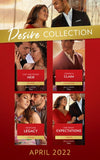 The Desire Collection April 2022: Staking a Claim (Texas Cattleman's Club: Ranchers and Rivals) / Lost and Found Heir / Montana Legacy / One Night Expectations by Janice Maynard, Joss Wood, Katie Frey and LaQuette (9780008925208)