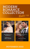 Modern Romance November 2023 Books 1-4 (Mills & Boon Collections) (9780263322606)