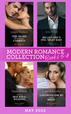 Modern Romance May 2022 Books 5-8: The Heirs His Housekeeper Carried (The Stefanos Legacy) / The Billionaire's One-Night Baby / Stolen from Her Royal Wedding / A Diamond for My Forbidden Bride by Lynne Graham, Joss Wood, Pippa Roscoe and Jackie Ashenden (9780008926144)