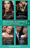 Modern Romance August 2021 Books 5-8: Manhattan's Most Scandalous Reunion (The Secret Sisters) / The Sicilian's Forgotten Wife / The Wedding Night They Never Had / The Only King to Claim Her (9780008917975)