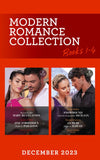Modern Romance December 2023 Books 1-4 (Mills & Boon Collections) (9780263322705)
