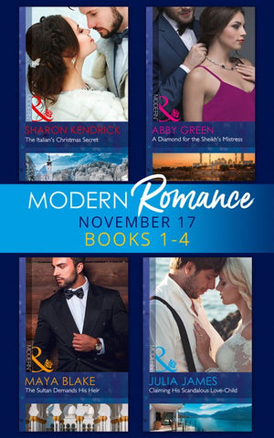 Modern Romance Collection: November 2017 Books 1 - 4 (9781474079853)
