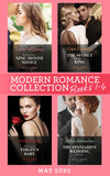 Modern Romance May 2020 Books 1-4: His Secretary's Nine-Month Notice / The Secret Kept from the King / Claiming the Virgin's Baby / The Spaniard's Wedding Revenge (9780008907402)