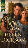 The Devil Claims a Wife (Mills & Boon Historical): First edition (9781472003805)